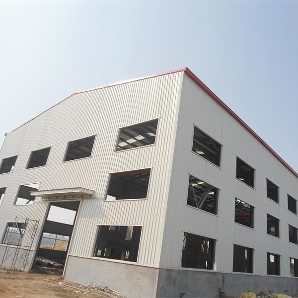 Armazém de estrutura de aço pré -fabricada industrial de baixo custo