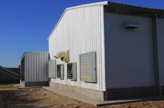 Estrutura de aço econômico e prático Casa de fazenda