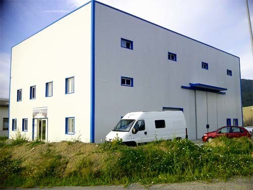 Edifício de armazém de estrutura de aço pré -fabricada de baixo custo