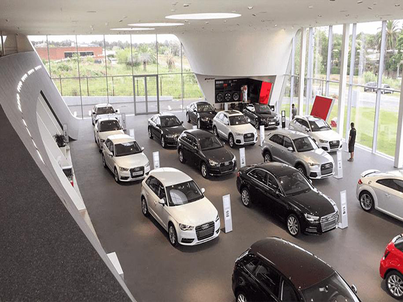 Multifuncional Building Audi Showroom Exhibition Hall no Uruguai