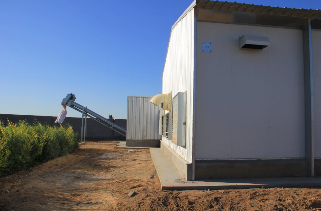 Estrutura de aço econômico e prático Casa de fazenda