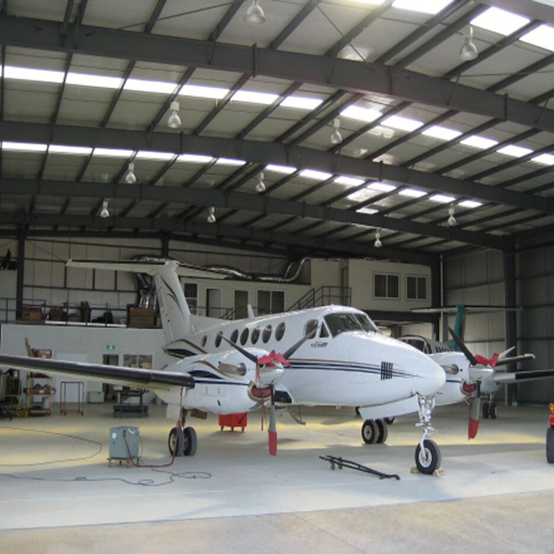 Armazém de hangar de estrutura de aço multifuncional