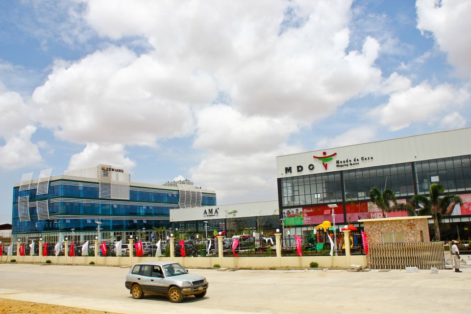 Edifício de supermercado de estrutura de aço