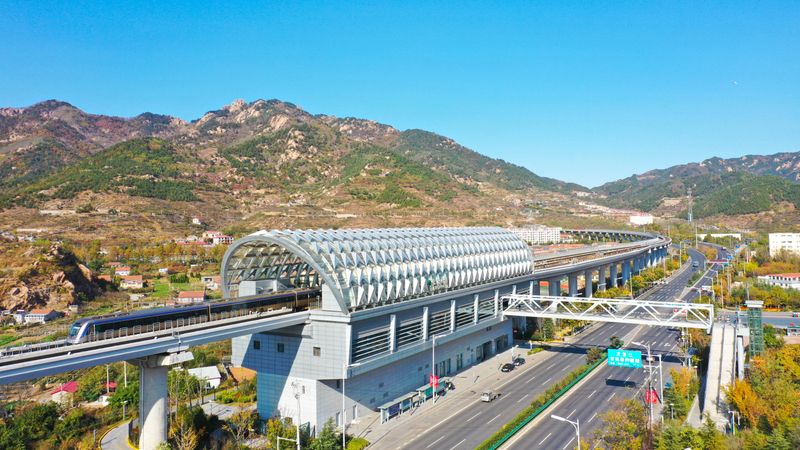 Produção de aço multifuncional pré -fabricada edifício Qingdao Metro