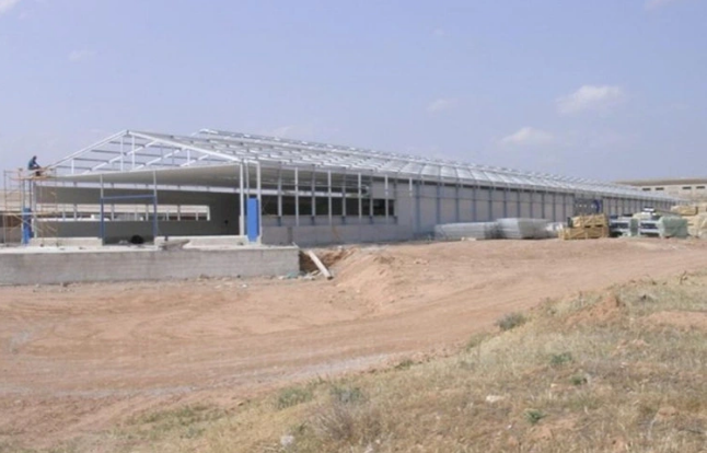 Pré -fabricação para a casa de agricultura de gado moderno